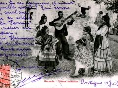 Granada Gitanos bailando
