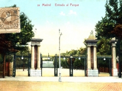 Madrid Entrada al Parque