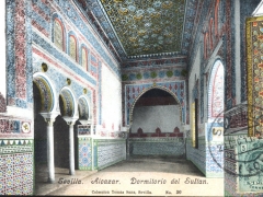 Sevilla Alcazar Dormitorio del Sultan