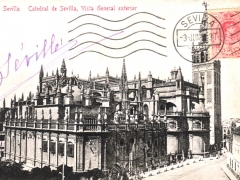 Sevilla Catedral de Sevilla Vista General exterior