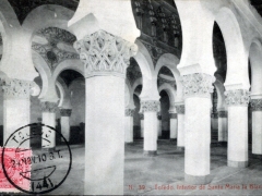 Toledo Interior de Santa Maria la Blanca