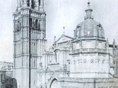 Toledo Vista general de la Catedral