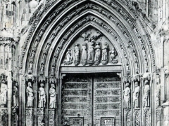 Valencia Catedral Puerta de los Apostoles