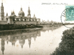 Zaragoza El Pilar y Rio Ebro
