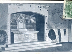 Der Altar in der  Kapelle des Friedensdenkmals