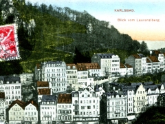 Karlsbad Blick vom Laurenzberg