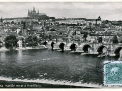 Praha Karluv most a Hradcany