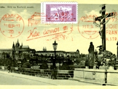 Praha Kriz na Karlove moste