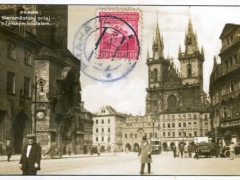 Praha Staromestsky orloj s Tynskym kostelem