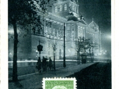 Praha V Slavnostnim Osvetleni Museum