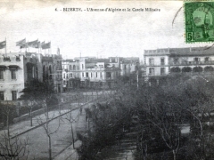 Bizerte L'Avenue d'Algerie et le Cercle Militaire
