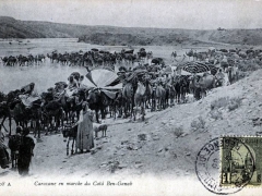 Caravane on marche du Caid Ben Ganab
