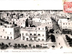 Sfax Panorama pris de la Tour de l'Hotel de Ville