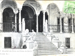 Tunis Escalier des Lions au Palais du Bardo
