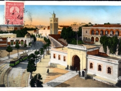 Tunis La Casbah et Boulevard Bab Menara