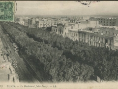 Tunis Le Boulevard Jules Ferry