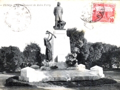 Tunis Le monument de Jules Ferry