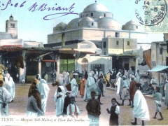 Tunis Mosquee Sidi Mabrez et Place Bab Souika