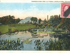 Chicago Conservatory and Lily Pond Lincoln Park