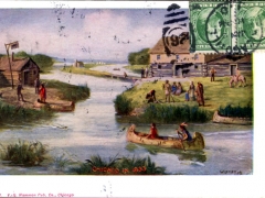 Chicago in 1833