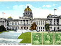 Harrisburg State Capitol and new Steps