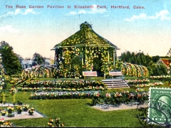 Hartford The Rose Garden Pavillon in Elizabeth Park