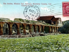 Monterey County the Arches Mission San Antonio