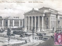New Haven County Court House and Free Public Library