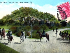 New York City Bridel Path Central Park