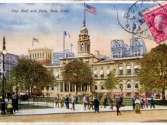 New York City Hall and Park