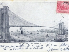 New York East River Bridge