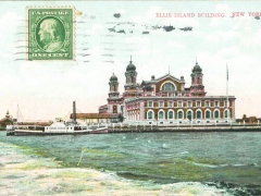 New York Ellis Island Building