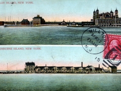 New York Ellis Island Swinburne Island