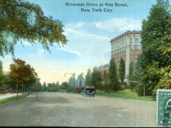 New York Riverside Drive at 91st Street