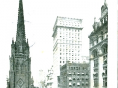 New York Trinity Church and American Surety Building