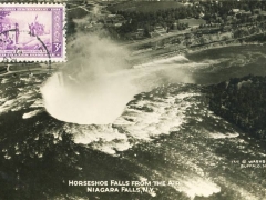 Niagara Falls Horsehoe Falls from the Air