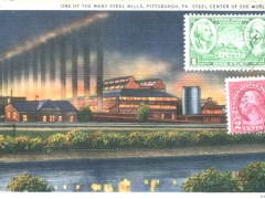 Pittsburgh one of the many Steel Mills