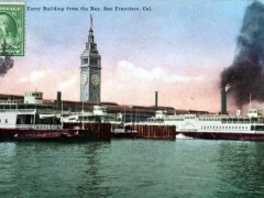 San Francisco Ferry Building from the Bay