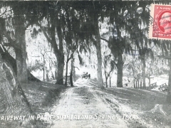 Sutherland Springs Driveway in Park