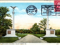 Valley Forge Pennsylvania Columns