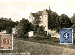 Schloss Schweta mit Mulde bei Döbeln i Sa